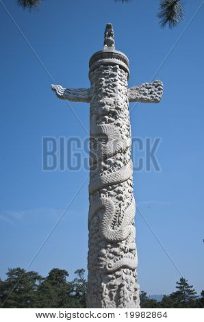 Kamenná v královské mauzoleum dynastie Čching