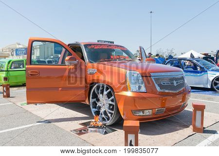 Cadillac Escalade On Display During Dub Show Tour