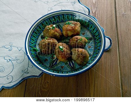 Libyan Cinnamon Meatballs