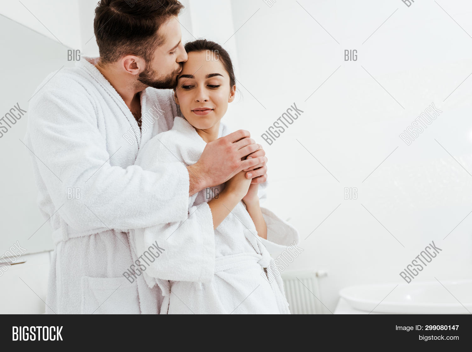 Cheerful Man Kissing Image Photo Free Trial Stock Cheerful Man Kissing Image Photo