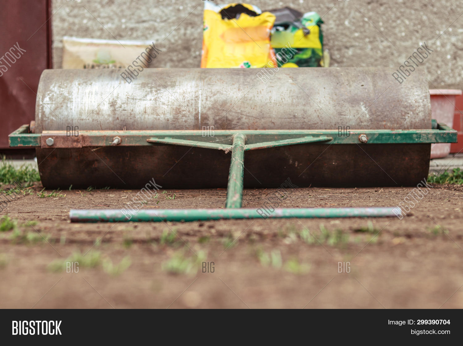 Garden Roller Ready Image & Photo (Free Trial) Bigstock