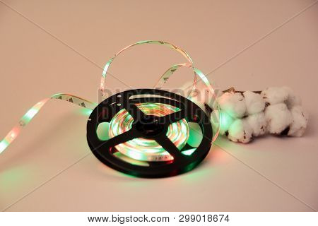 Led Strip Lighting, Led Strip For Decoration Of Interiors And Buildings