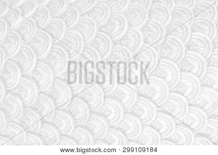 Abstact White Clean Scale Texture Background Scale