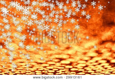 jul og vinter sne baggrund (vinter serie B)