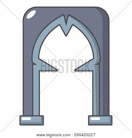 Archway Villain Icon. Cartoon Illustration Of Archway Villain Icon For Web