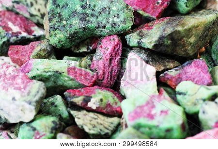 Ruby Crystal In The Green Fuchsite