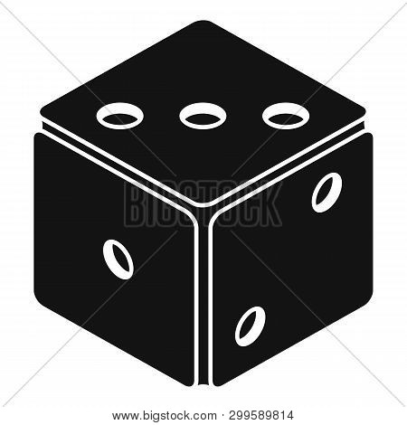 Small Dice Icon. Simple Illustration Of Small Dice Icon For Web Design Isolated On White Background