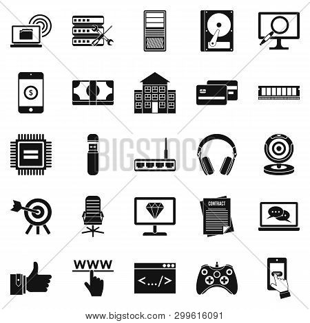 Honorarium Icons Set. Simple Set Of 25 Honorarium Icons For Web Isolated On White Background