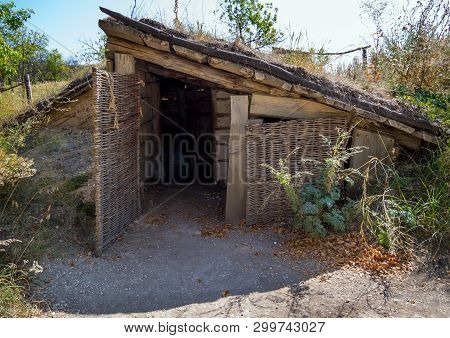 Semi-farmer With Single-sided Roof, Archaeological Park 