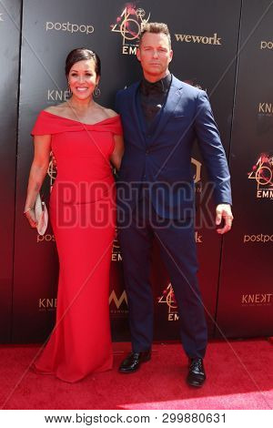 LOS ANGELES - MAY 5:  Lisa Martsolf, Eric Martsolf at the 2019  Daytime Emmy Awards at Pasadena Convention Center on May 5, 2019 in Pasadena, CA