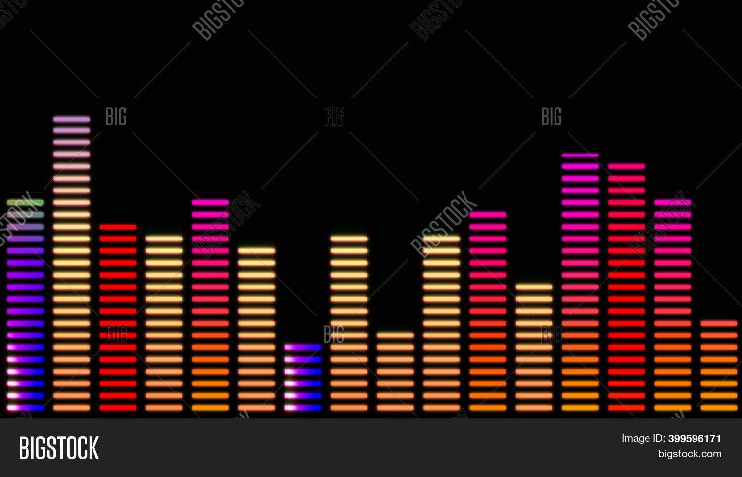 Digital Equalizer Bar Image & Photo (Free Trial) Bigstock