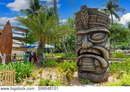 Phu Quoc, Vietnam - 23 March, 2019: Sunworld Hon Thom Nature Park