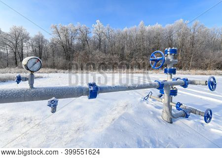 Winter Pipeline Transport Is The Long-distance Transportation Of A Liquid Or Gas Through A System Of