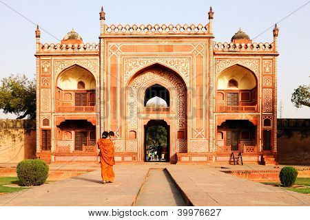 Itmad-Ud-Daulah's Tomb in Agra, Uttar Pradesh, Indien