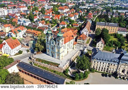 Aerial View Of Donaueschingen