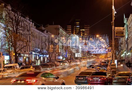 Kiev à noite