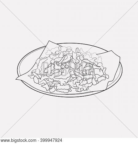 Dining Icon Line Element. Vector Illustration Of Dining Icon Line Isolated On Clean Background For Y