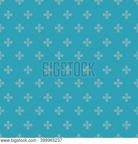 Geometric Flowers Coordinating Patterns Seamless Vector Repeat Pattern. Vector Illustration With Pop