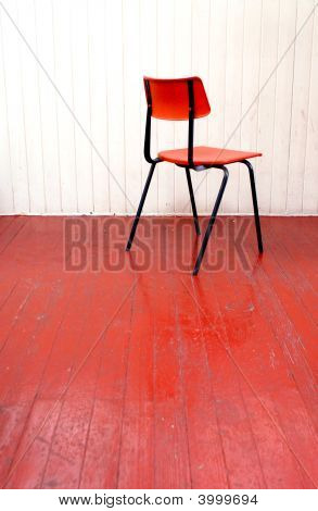 Rode stoel