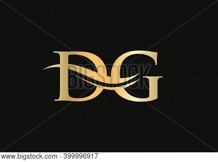 Premium Dg Letter Logo Design. Dg Logo For Luxury Branding. Elegant And Stylish Design For Your Comp