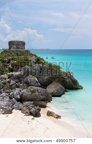Offertories Building At Tulum Mexico