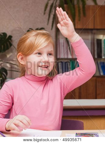 Girl In Classroom