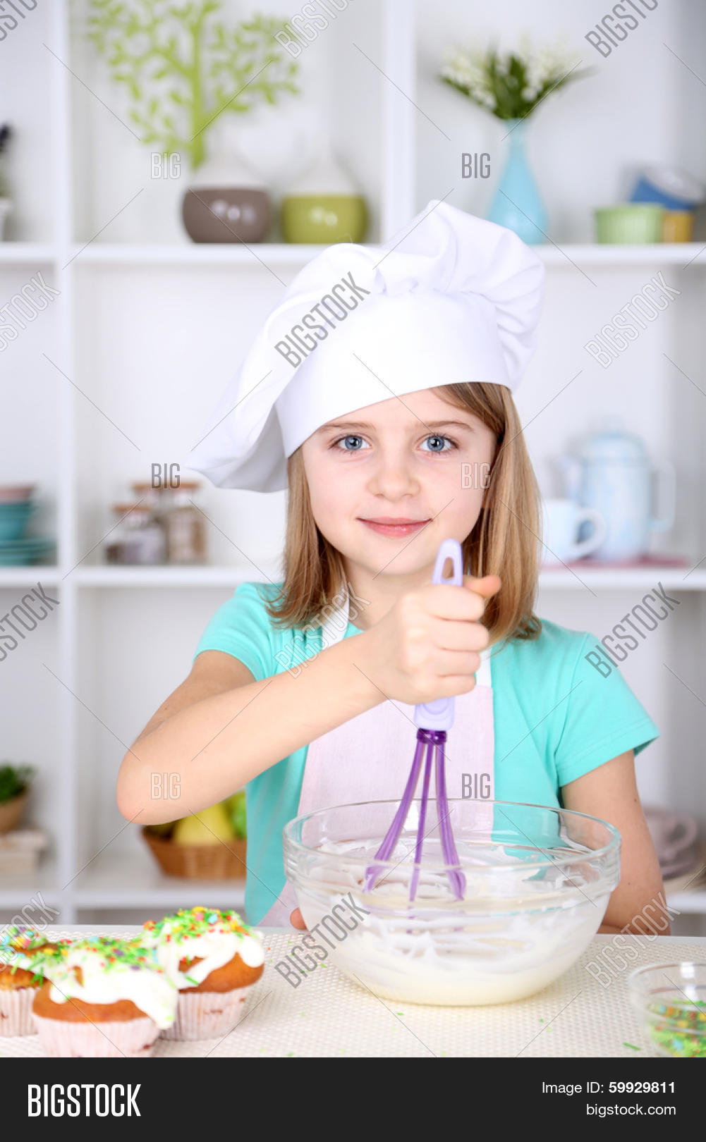 Little Girl Eating Image & Photo (Free Trial) Bigstock