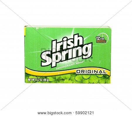 Box Of Irish Spring Soap