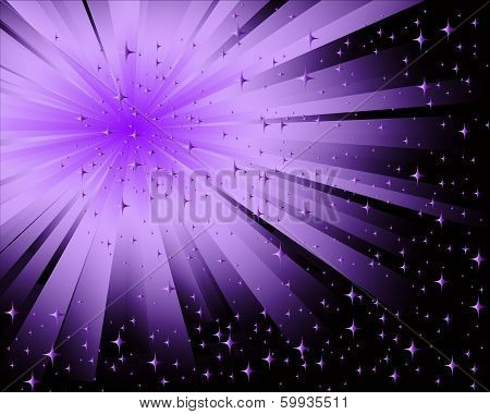 Abstract Black Lilac Background