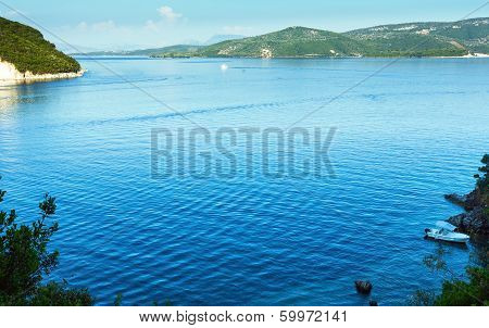 Lefkada Coast Summer Landscape (Greece)
