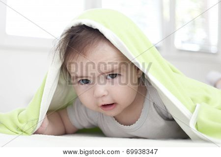 Baby Under Blanket