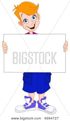 Kid anläggning Blanck tecken