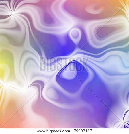 Abstract Colored Texture With Foggy Waves