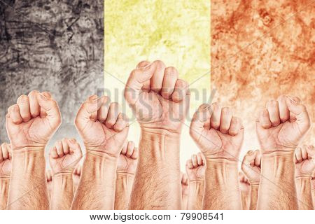 Belgium Labour Movement, Workers Union Strike