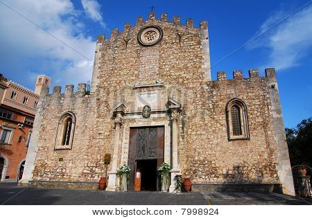 Taormina Norman katedrála, Sicílie