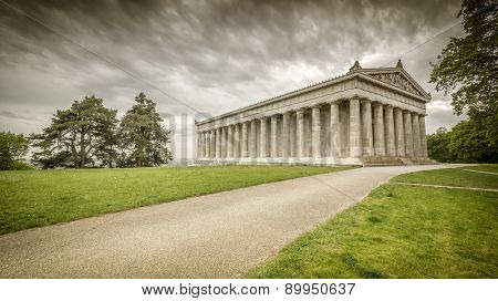An image of the Walhalla in Bavaria Germany