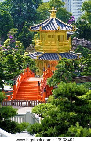Golden Pagoda, Kowloon, Hong Kong