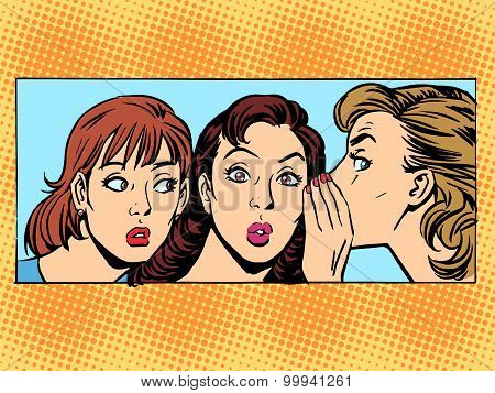Gossip woman girlfriend