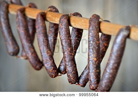 Cured sausages
