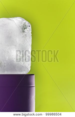 Ecologic Deodorant Crystal In Black-ground Green