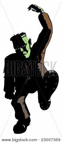 Frankenstein's Monster Dances : Bigstock