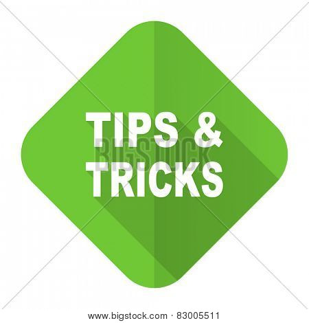 tips tricks flat icon
