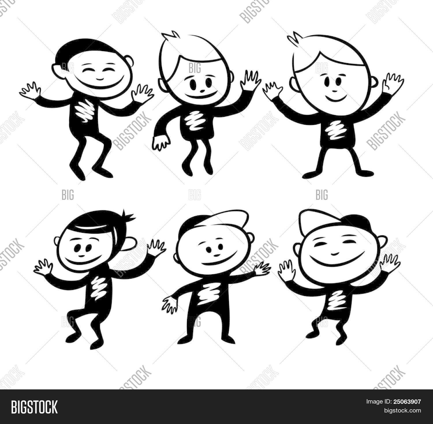 有趣的字符设置.矢量插图. 库存矢量图和库存照片 | bigstock