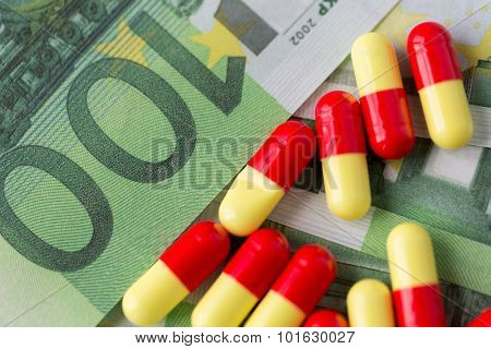 medicine, finance, health care and drug trafficking - medical