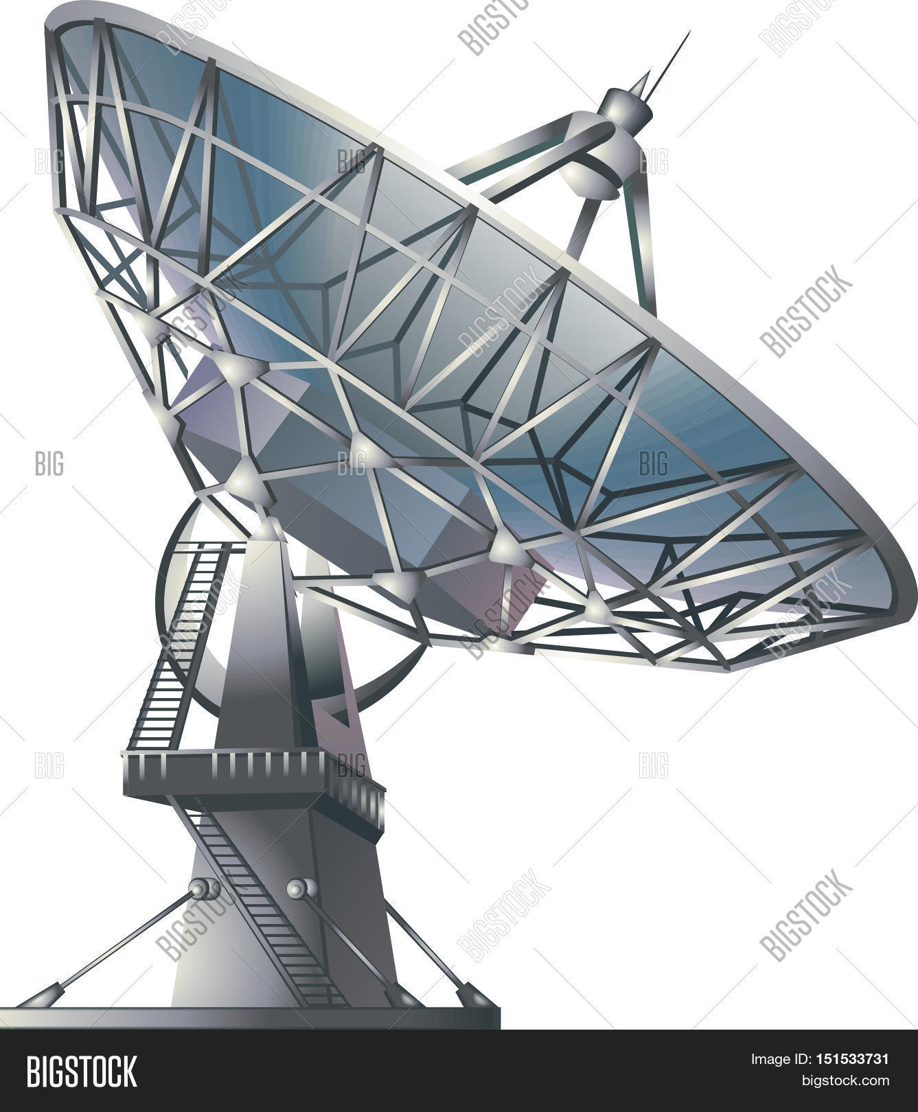 satellite dish , vector illustration.