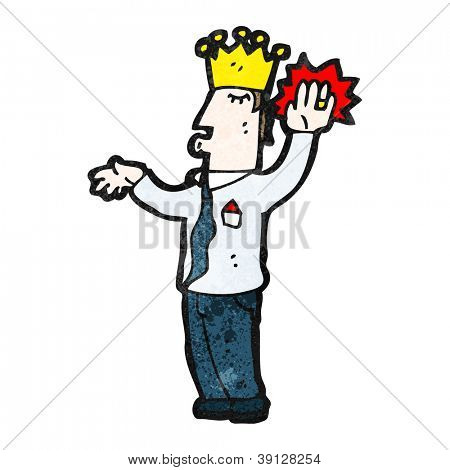 卡通王子发誓宣誓