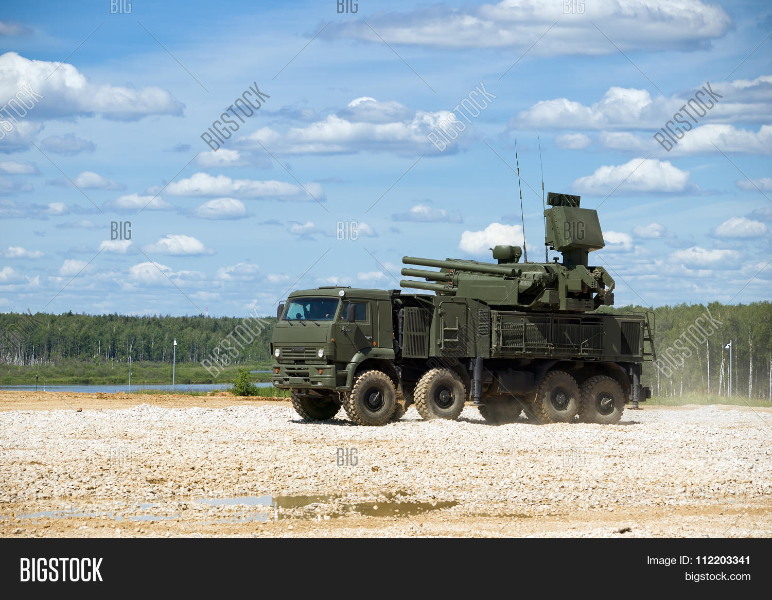 anti-aircraft missile and gun system "shell s1" (pancir s1