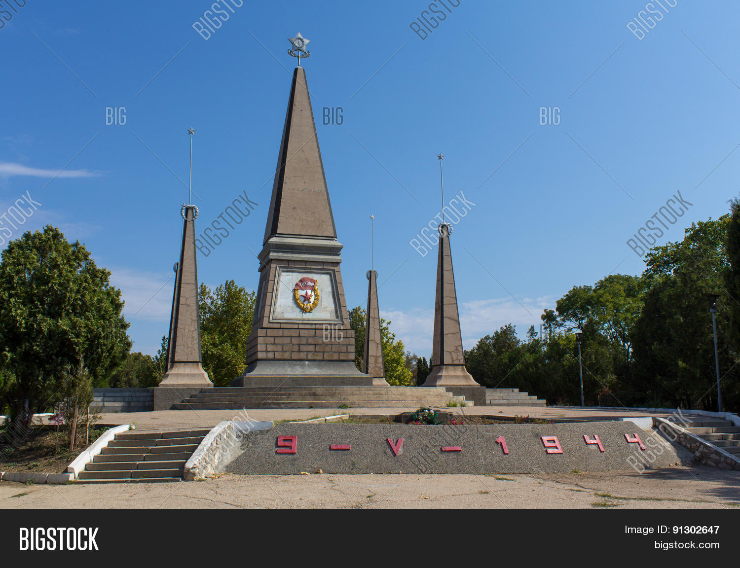 sevastopol crimea - september 02 2011: monument o