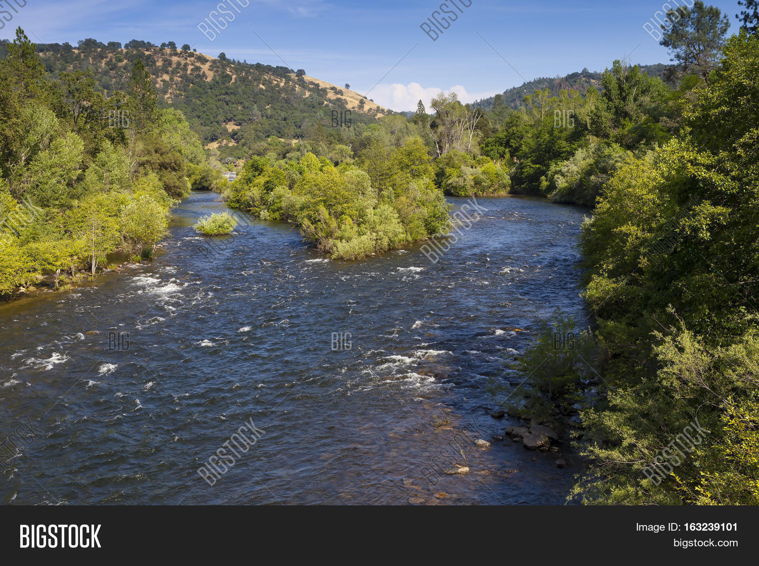 south fork of the american river near marshall gold discovery
