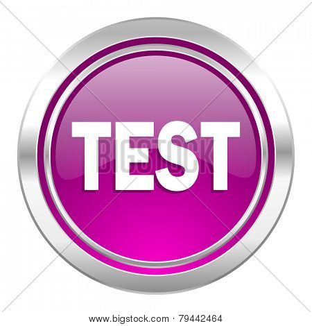 test violet icon